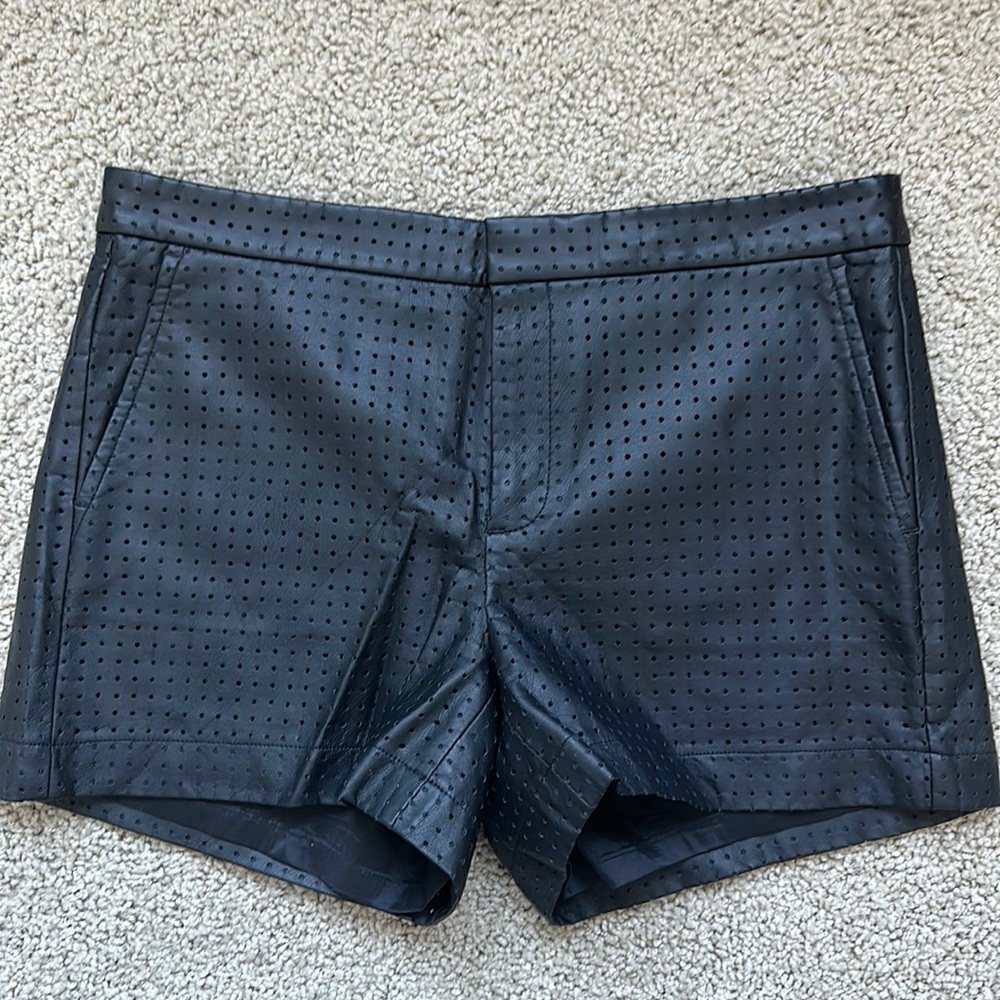 Banana Republic Faux Leather Shorts | Size 2